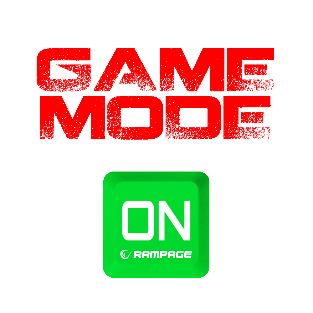 Video Games Logo Sticker by Rampage