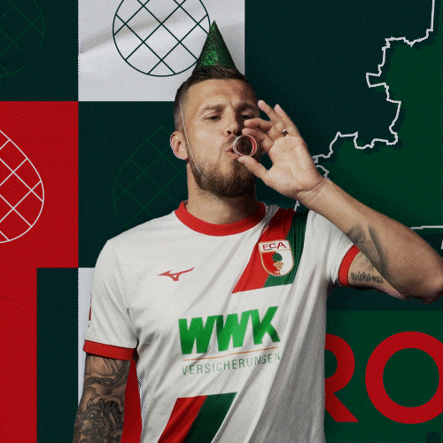 Jeffrey Gouweleeuw Football GIF by FC Augsburg 1907