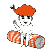 Sushi Crab Sticker by fshrimp