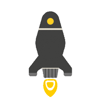 PostFinance fast rocket start postfinance Sticker