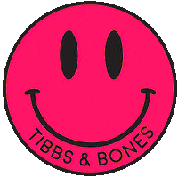 happy smiley face Sticker by TIBBS & BONES