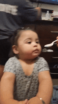 'Uh Oh': Toddler Tries Popping Candy For The First Time