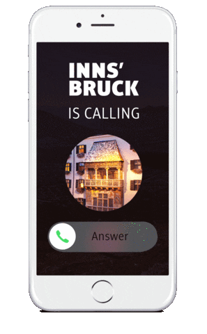 ringing phone call Sticker by Innsbruck