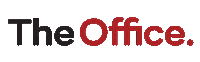 Flashing The Office Sticker by April Ford