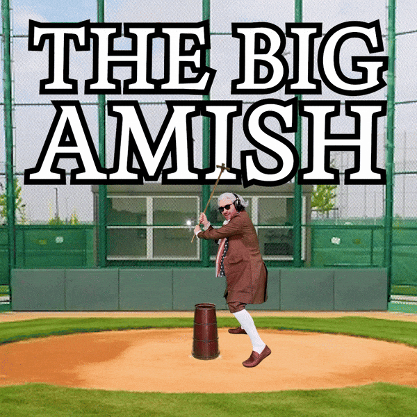 Amish Swing And A Miss GIF