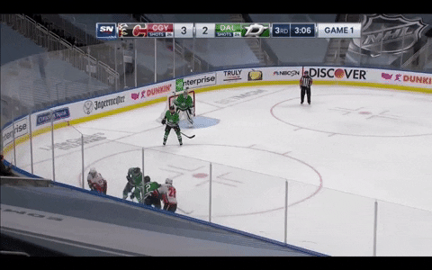 jonathandonville giphygifmaker calgary flames GIF