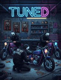 Tuning Motorcycle Club GIF by ABCNT
