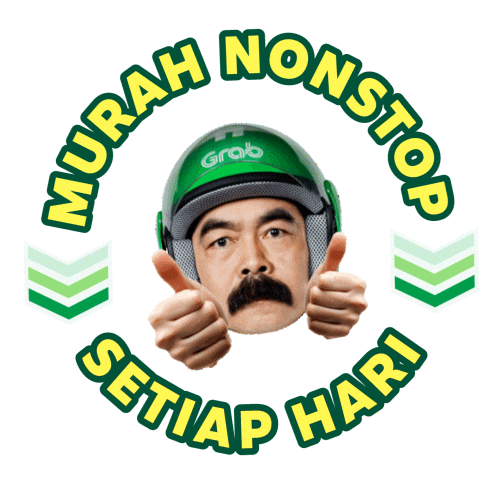 Grabid Grabbike Sticker by Grab Indonesia