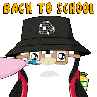 Back To School Sticker by Pudgy Penguins