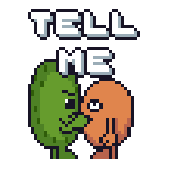 Tell Me Potato Sticker by Potatoz by 9GAG