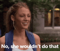 No Way Idk GIF by Blake Lively Fan