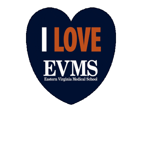 Heart Sticker by Eastern Virginia Medical School