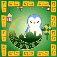 Pray Eid Al Fitr GIF by Pudgy Penguins