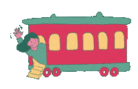 Illustration Hello Sticker