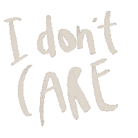 I Dont Care Idc Sticker