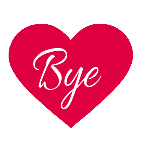Bye Bye Love Sticker