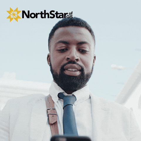 Im Down Lets Go GIF by NorthStar of GIS: People of Black / African Descent in GIS, Geography, and STEM