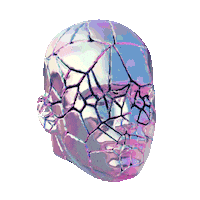 Freaking Out Cracking Up Sticker by Vince Mckelvie