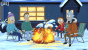 Rick And Morty Burn GIF by Adult Swim