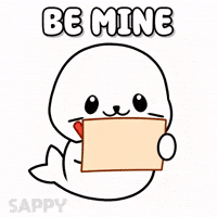 Love You Hearts GIF by Sappy Seals