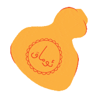 Omaq flower star flowers moon Sticker