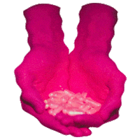 warnercanada music pink hands new music Sticker