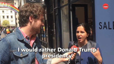 Donald Trump Politics GIF by BuzzFeed