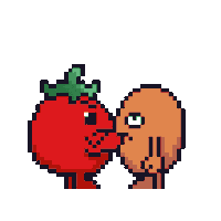 Tell Me Potato Sticker by Potatoz by 9GAG