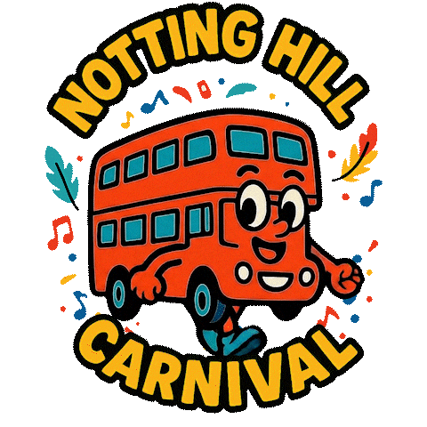 Notting Hill Bus Sticker by Transport for London