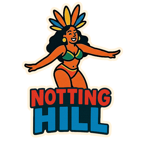 Notting Hill Carnival Tfl Sticker by Transport for London