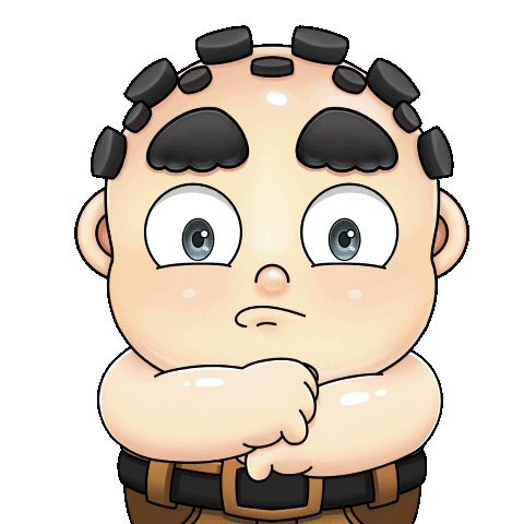 Roll Eyes Whatever Sticker