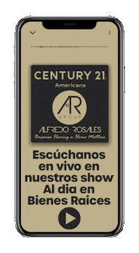 Real Estate Podcast Sticker by Alfredo Rosales Century 21 Americana