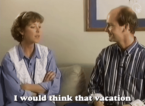 No Huge Computers On Vacation