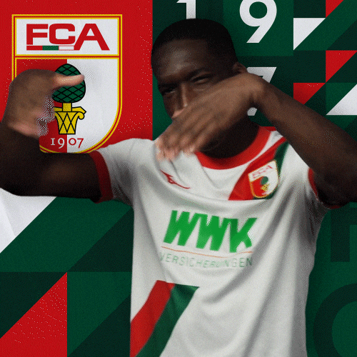 Go Away Football GIF by FC Augsburg 1907