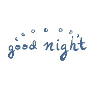 peppii night moon goodbye goodnight Sticker