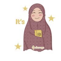 alfiihusnashuvaye hijab ramadhan islamic muslimah Sticker