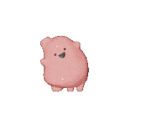 onatsu happy dance かわいい stomach Sticker