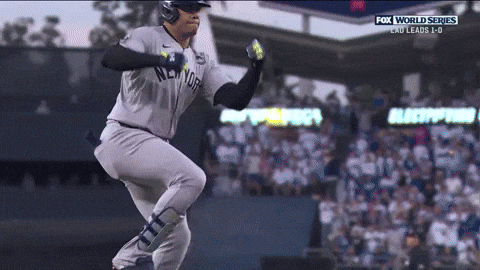 Jumping Home Run GIF by MLB