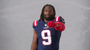 Football Mic Drop GIF by New England Patriots