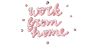 Working Work From Home Sticker