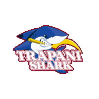 TrapaniShark basketball basket pallacanestro trapani Sticker
