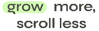 joinmelon grow scroll grow more join melon Sticker