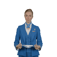 Cabin Crew Travel Sticker by KLM