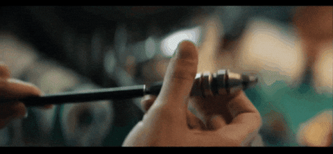 Kate crafting a trick arrow