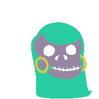 Halloween Ghost Sticker