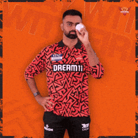 Wicket Hattrick GIF by SunRisers Hyderabad