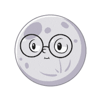 Night Shining Sticker