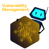 Tenable robot tech bot vm Sticker