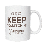 Coffee Mug Sticker by DrSquatchSoapCo