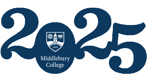 Class Of 2025 Sticker by Middlebury